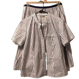 NWT Liz Claiborne nautical skirt set